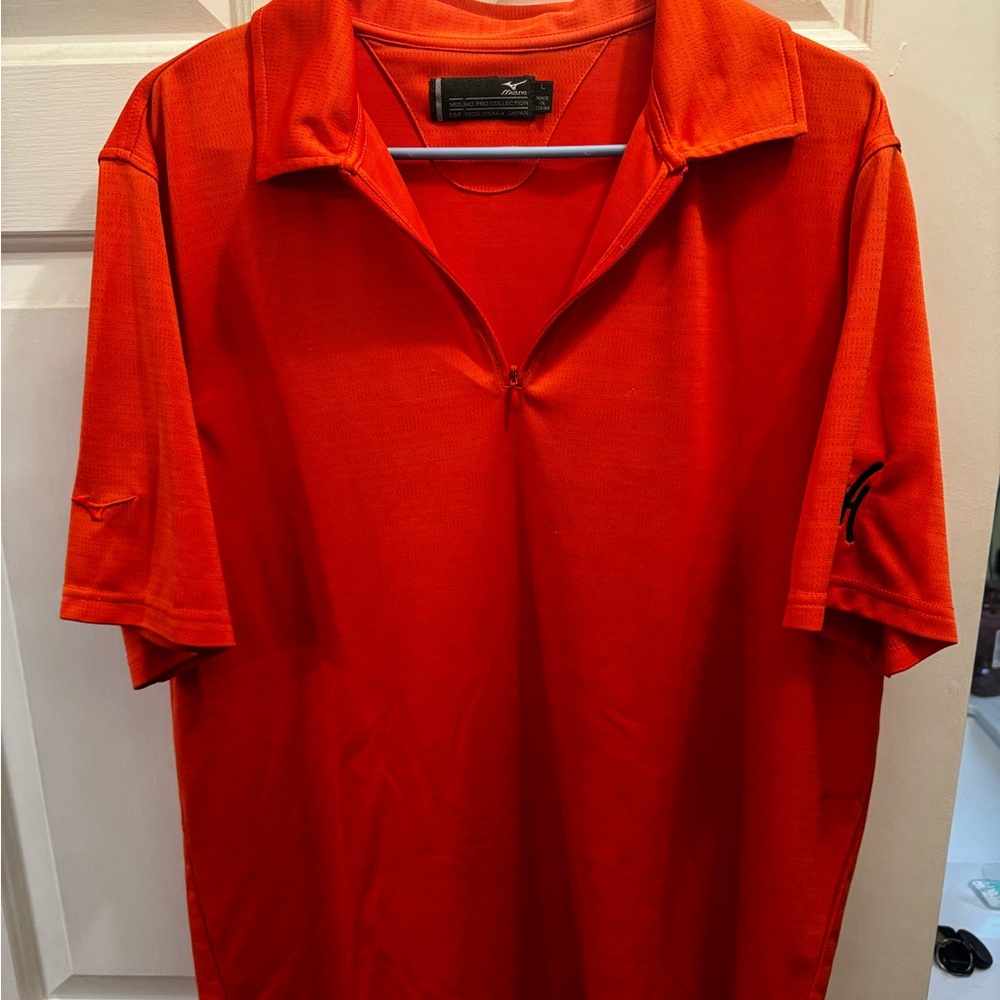 Mizuno Vibrant Red Polo Shirt